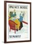 Palace Hotel, St. Moritz, Switzerland-Found Image Press-Framed Giclee Print