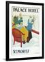 Palace Hotel, St. Moritz, Switzerland-Found Image Press-Framed Giclee Print