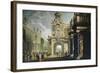 Palace in Large Garden, 1640-Dirk Van Delen-Framed Giclee Print