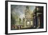 Palace in Large Garden, 1640-Dirk Van Delen-Framed Giclee Print