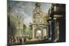 Palace in Large Garden, 1640-Dirk Van Delen-Mounted Giclee Print