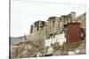 Palace in Leh with Lamo House Below. Ladakh, India, Asia-Thomas L-Stretched Canvas