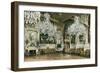 Palace Interior, Baden-Baden, Germany-null-Framed Art Print