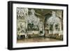 Palace Interior, Baden-Baden, Germany-null-Framed Art Print