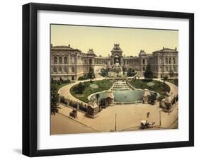 Palace Longchamps, Marseilles, France, c.1890-c.1900-null-Framed Giclee Print