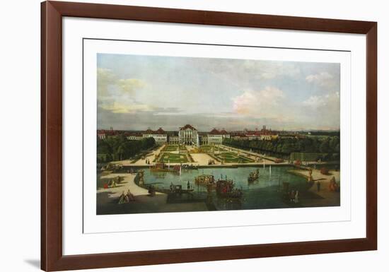 Palace Nymphenburg in Munich-Bernardo Bellotto-Framed Collectable Print