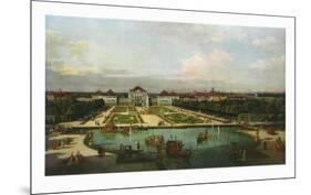 Palace Nymphenburg in Munich-Bernardo Bellotto-Mounted Collectable Print