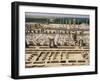 Palace of a Hundred Columns in Foreground with the Apadana Behind, Persepolis, Iran-David Poole-Framed Photographic Print