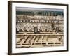 Palace of a Hundred Columns in Foreground with the Apadana Behind, Persepolis, Iran-David Poole-Framed Photographic Print