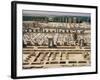 Palace of a Hundred Columns in Foreground with the Apadana Behind, Persepolis, Iran-David Poole-Framed Photographic Print