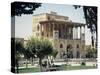 Palace of Ali Ghapu, Esfahan, Iran, Middle East-David Poole-Stretched Canvas