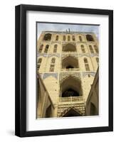 Palace of Ali Ghapu from the Rear, Esfahan, Iran, Middle East-David Poole-Framed Photographic Print