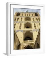 Palace of Ali Ghapu from the Rear, Esfahan, Iran, Middle East-David Poole-Framed Photographic Print