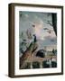 Palace of Amsterdam with Exotic Birds-Melchior de Hondecoeter-Framed Premium Giclee Print