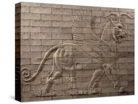 Palace of Artaxerxes Ii: Winged Griffin from Right-null-Stretched Canvas
