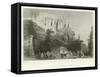 Palace of Belisarius, Constantinople-William Henry Bartlett-Framed Stretched Canvas