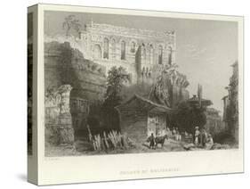 Palace of Belisarius, Constantinople-William Henry Bartlett-Stretched Canvas