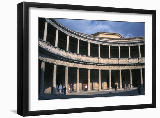 Palace of Charles V, Alhambra, Granada, Andalusia, Spain-Peter Thompson-Framed Photographic Print