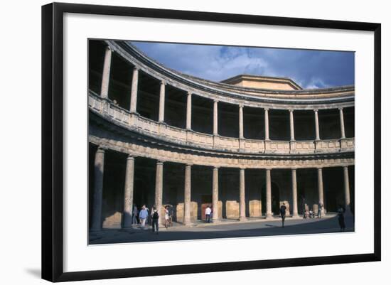 Palace of Charles V, Alhambra, Granada, Andalusia, Spain-Peter Thompson-Framed Photographic Print