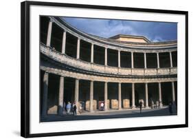 Palace of Charles V, Alhambra, Granada, Andalusia, Spain-Peter Thompson-Framed Photographic Print