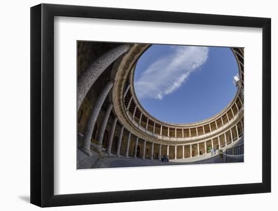 Palace of Charles V, Alhambra, Granada, Province of Granada, Andalusia, Spain-Michael Snell-Framed Photographic Print