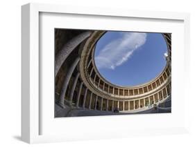 Palace of Charles V, Alhambra, Granada, Province of Granada, Andalusia, Spain-Michael Snell-Framed Photographic Print