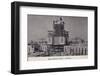 Palace of Culture and Science under Construction, Warsaw-null-Framed Photographic Print