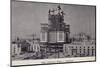 Palace of Culture and Science under Construction, Warsaw-null-Mounted Photographic Print