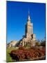 Palace of Culture and Science, Warsaw, Masovian Voivodeship, Poland, Europe-Karol Kozlowski-Mounted Photographic Print