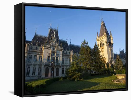Palace of Culture, Iasi, Romania, Europe-Marco Cristofori-Framed Stretched Canvas