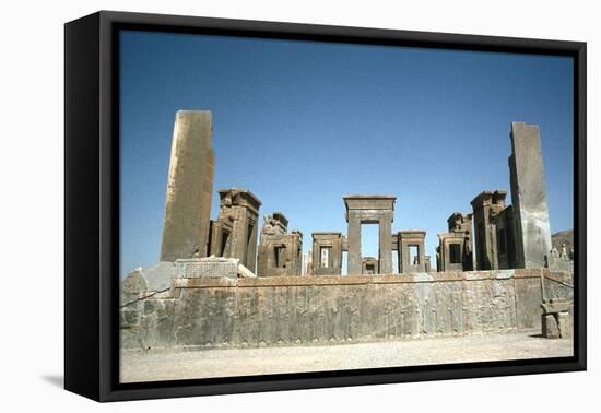 Palace of Darius, Persepolis, Iran-Vivienne Sharp-Framed Stretched Canvas