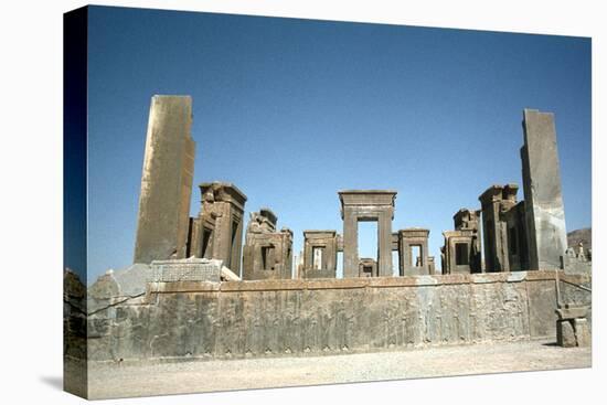 Palace of Darius, Persepolis, Iran-Vivienne Sharp-Stretched Canvas