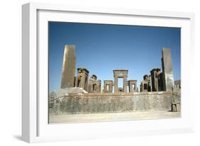 Palace of Darius, Persepolis, Iran-Vivienne Sharp-Framed Photographic Print