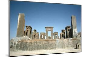 Palace of Darius, Persepolis, Iran-Vivienne Sharp-Mounted Photographic Print