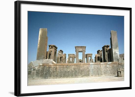 Palace of Darius, Persepolis, Iran-Vivienne Sharp-Framed Photographic Print