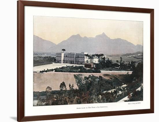 Palace of Don Pedro, Brazil, 19th Century-Gillot-Framed Giclee Print