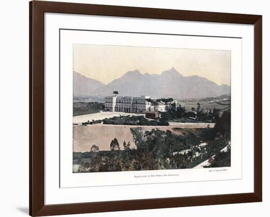 Palace of Don Pedro, Brazil, 19th Century-Gillot-Framed Giclee Print
