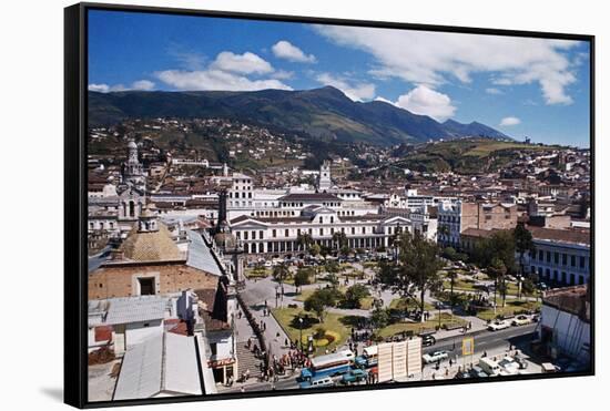 Palace of Ecuador-null-Framed Stretched Canvas