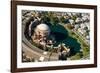 Palace of Fine Arts Aerial-Steve Gadomski-Framed Photographic Print