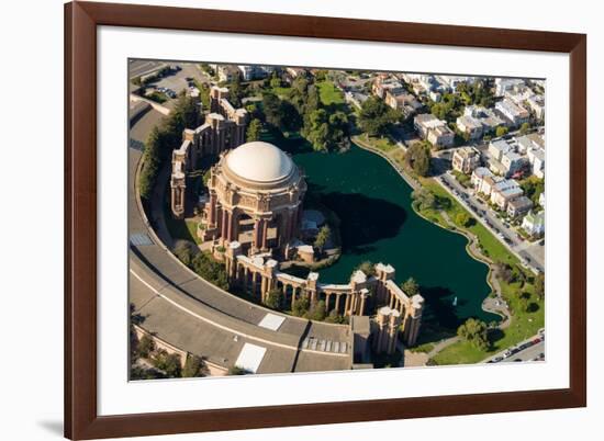 Palace of Fine Arts Aerial-Steve Gadomski-Framed Photographic Print