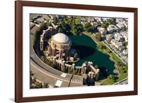 Palace of Fine Arts Aerial-Steve Gadomski-Framed Photographic Print