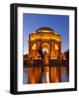 Palace of Fine Arts at Dusk in San Francisco, California, Usa-Chuck Haney-Framed Photographic Print