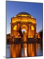 Palace of Fine Arts at Dusk in San Francisco, California, Usa-Chuck Haney-Mounted Photographic Print