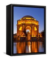 Palace of Fine Arts at Dusk in San Francisco, California, Usa-Chuck Haney-Framed Stretched Canvas