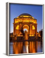 Palace of Fine Arts at Dusk in San Francisco, California, Usa-Chuck Haney-Framed Photographic Print