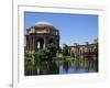 Palace of Fine Arts, Built of Plaster in 1915, Marina District, San Francisco, California, USA-Fraser Hall-Framed Photographic Print