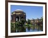 Palace of Fine Arts, Built of Plaster in 1915, Marina District, San Francisco, California, USA-Fraser Hall-Framed Photographic Print