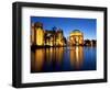 Palace of Fine Arts Illuminated at Night, San Francisco, California, United States of America, Nort-Gavin Hellier-Framed Photographic Print