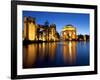 Palace of Fine Arts Illuminated at Night, San Francisco, California, United States of America, Nort-Gavin Hellier-Framed Photographic Print