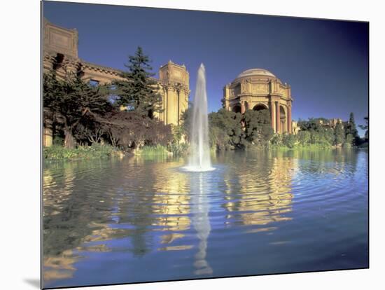 Palace of Fine Arts, Presidio, San Francisco, California, USA-William Sutton-Mounted Photographic Print